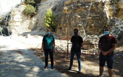 El Ayuntamiento ha recibido una subvención excepcional de la Diputación para acometer las obras en la malla de protección
