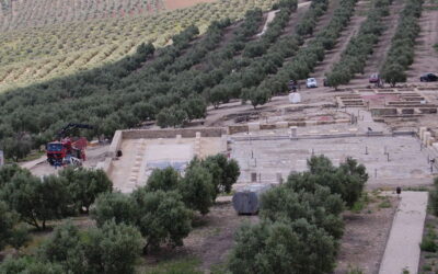 Los arqueólogos estudian un posible anfiteatro romano en Torreparedones