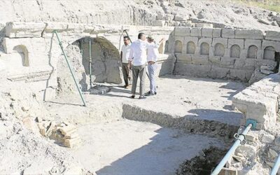 Reanudan la excavación de las termas romanas en Torreparedones