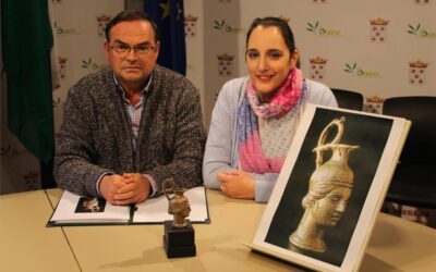 Hallan una jarra de bronce de 2.000 años en Torreparedones