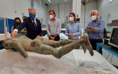 La investigación de los efebos romanos de Pedro Abad se centrará en la limpieza y transferencia científica