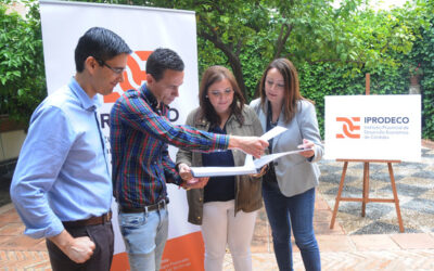 Iprodeco plasma en su logotipo el compromiso de la Diputación de Córdoba con el desarrollo económico de los municipios